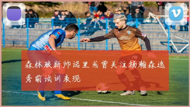 森林狼新帅诺里或曾关注杨瀚森选秀前试训表现